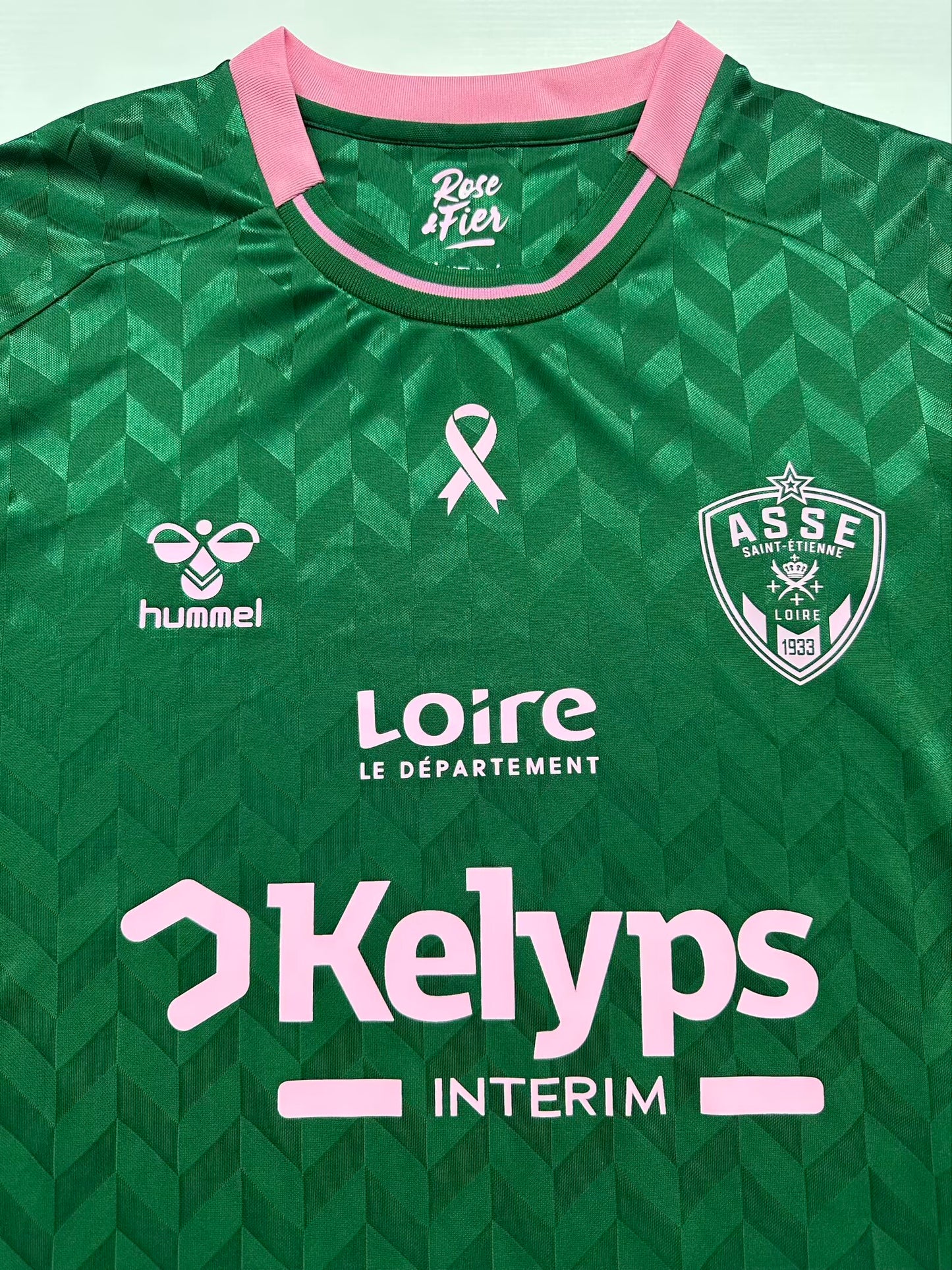 Maillot Saint-Étienne-2025/2026-Édition spécial « Rose&Fier »Hommes-Manches courtes-