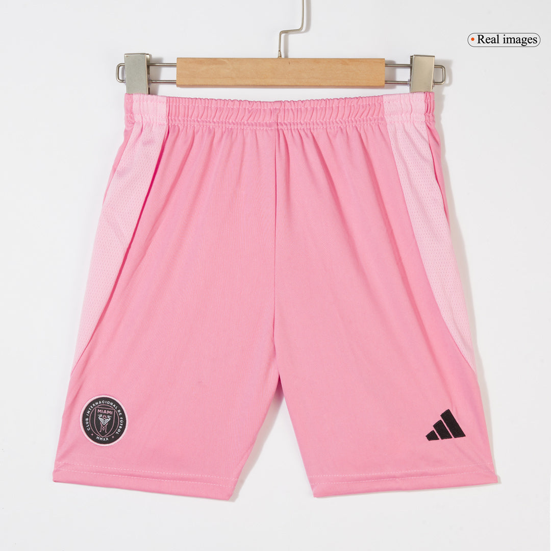 Ensemble Inter Miami 2025/2026 -Domicile– Ensemble Officiel – Maillot + Short-Ensemble Enfant et Adulte