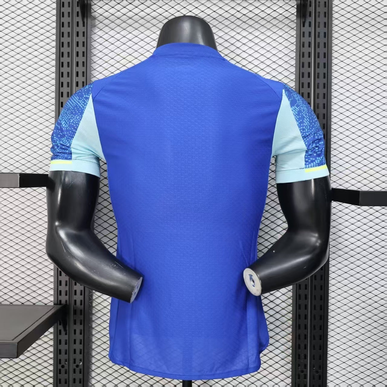 Maillot OM 2025/2026 – Deuxième Maillot Extérieur -Homme-Bleu-Olympique de Marseille-Manches courtes