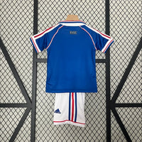 Maillots Enfant Domicile France 1998 Bleu