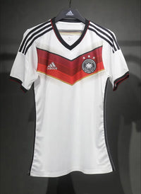 Maillots Homme Domicile Allemagne 2014 Blanc S-3XL