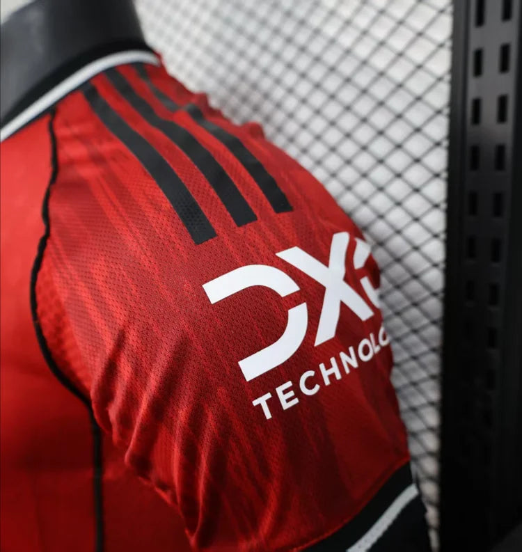 Maillots Homme Domicile Manchester United 2025/2026 Rouge S-XXL