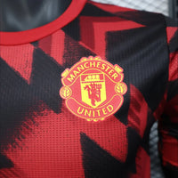 Maillots Homme Entraînement Manchester United 25/26 Rouge S-XXL