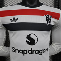 Maillots Homme Extérieur Manchester United 24/25 Blanc S-XXL