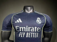 Maillots Homme Extérieur Real Madrid 25/26 Bleu Foncé S-3XL