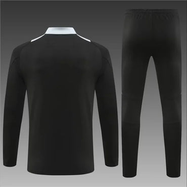 Survêtement Entraînement Manchester United 24/25 Noir S-XXL