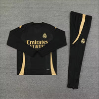 Survêtement Entraînement Real Madrid 24/25 Noir S-XXL