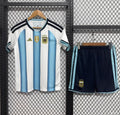 Ensemble Argentine Coupe du monde 2026/2027– Ensemble Officiel – Maillot + Short-Ensemble enfant