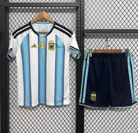 Ensemble Argentine Coupe du monde 2026/2027– Ensemble Officiel – Maillot + Short-Ensemble enfant