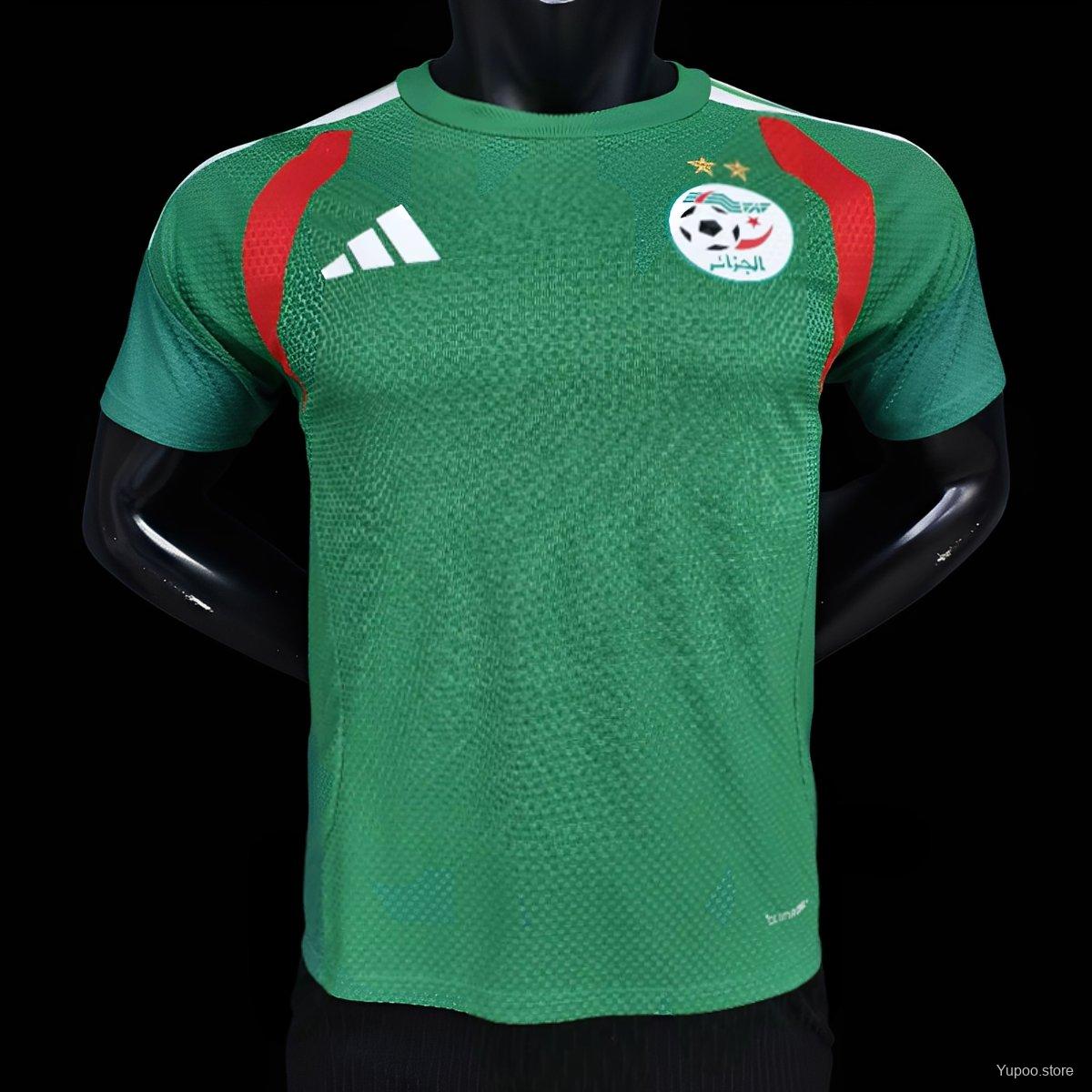 Maillot Algérie-Coupe du Monde 2026/2027-DomicileManches courtes –
