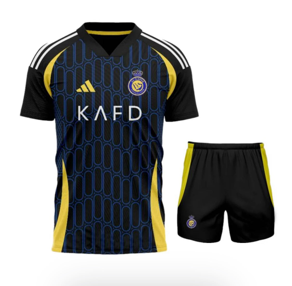 Ensemble « CR7 » Al-Nassr FC 2024/2025– Extérieur -Autre- Manches courtes-Short-Hommes