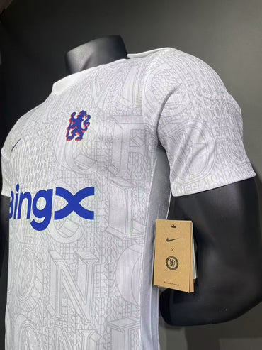 Maillot Chelsea FC 2025/2026 – Maillot Pré-match Homme (Blanc)