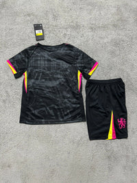 Ensemble Chelsea 2024/2025-Second extérieur – Ensemble Officiel – Maillot + Short-Ensemble Enfant et Adulte