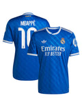 Maillot “Mbappe 10”- Officiel -Réal Madrid 2025/2026 – Maillot-Second Exterieur-Manches Courtes-Hommes