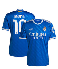 Maillot “Mbappe 10”- Officiel -Réal Madrid 2025/2026 – Maillot-Second Exterieur-Manches Courtes-Hommes