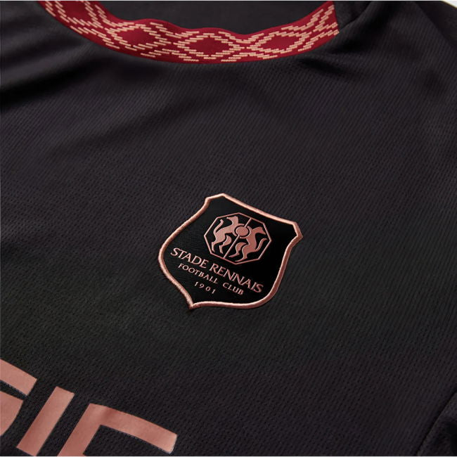 Maillot Rennes-Second Extérieur -2025/2026-Manche courtes-Hommes-Manches courtes