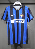 Maillot Inter Milan-rétro 2009/2010– Maillot Domicile -Homme-Manches courtes
