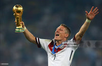 Maillots Homme Domicile Allemagne 2014 Blanc S-3XL