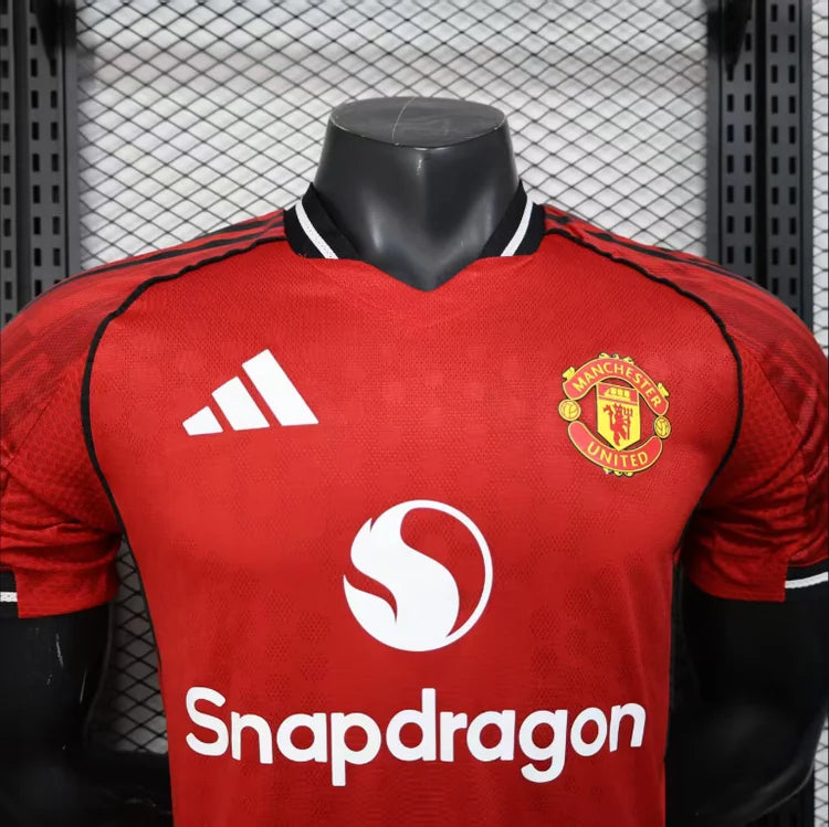 Maillots Homme Domicile Manchester United 2025/2026 Rouge S-XXL