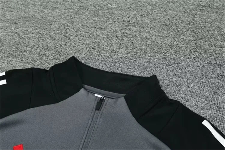 Survêtement Entraînement Manchester United 2024/2025 Gris foncé S-XXL
