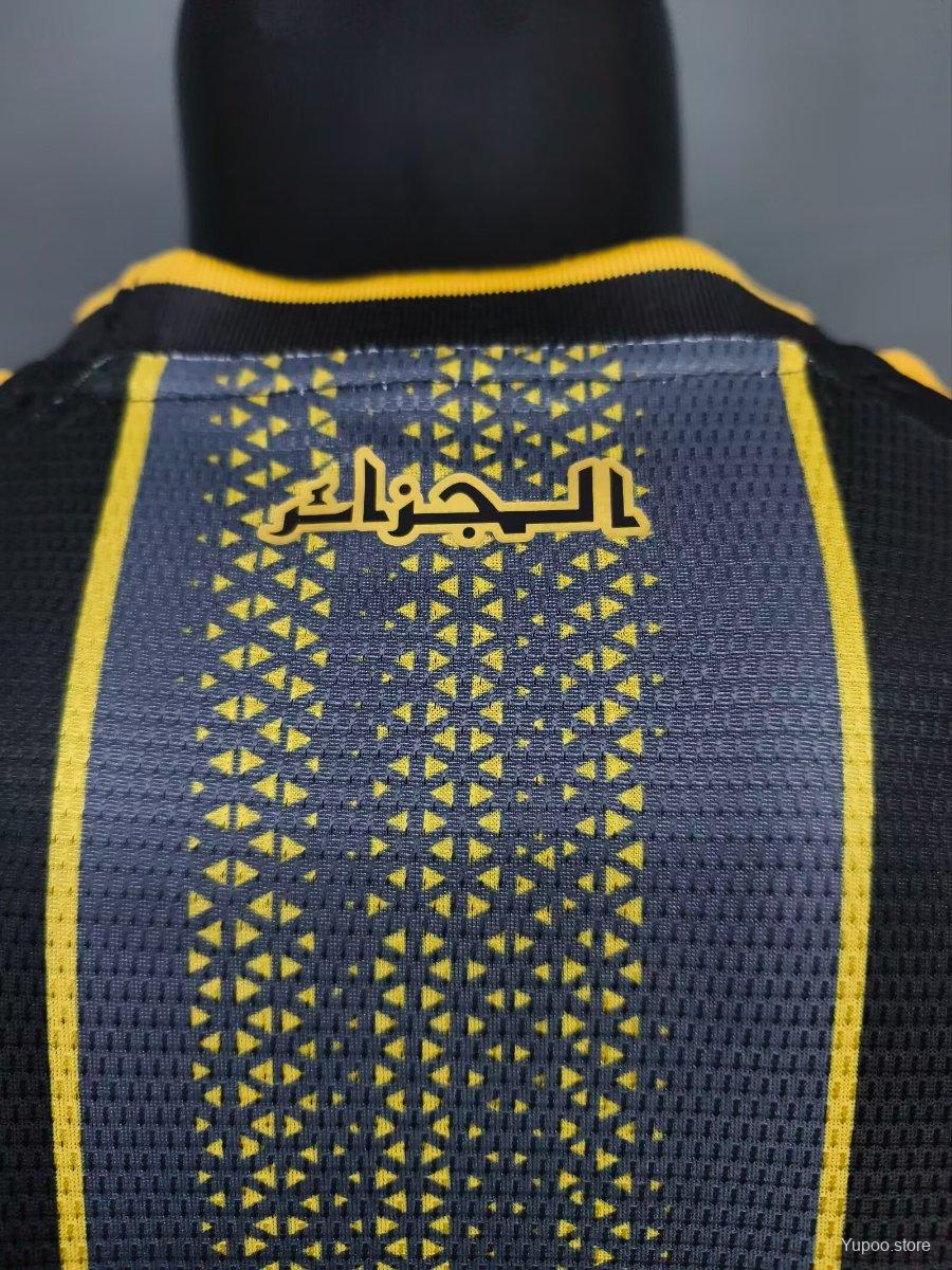 Maillot Algérie 2026/2027 – Édition Spéciale “Black Fennecs” – Manches Courtes