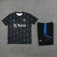 Survêtement Entraînement Manchester United 23/24 Noir S-XXL