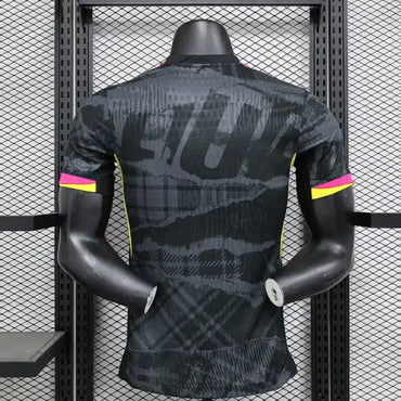Maillots Chelsea FC 2024/2025 – Ensemble Extérieur Homme (Manches Courtes, Noir &amp; Violet)