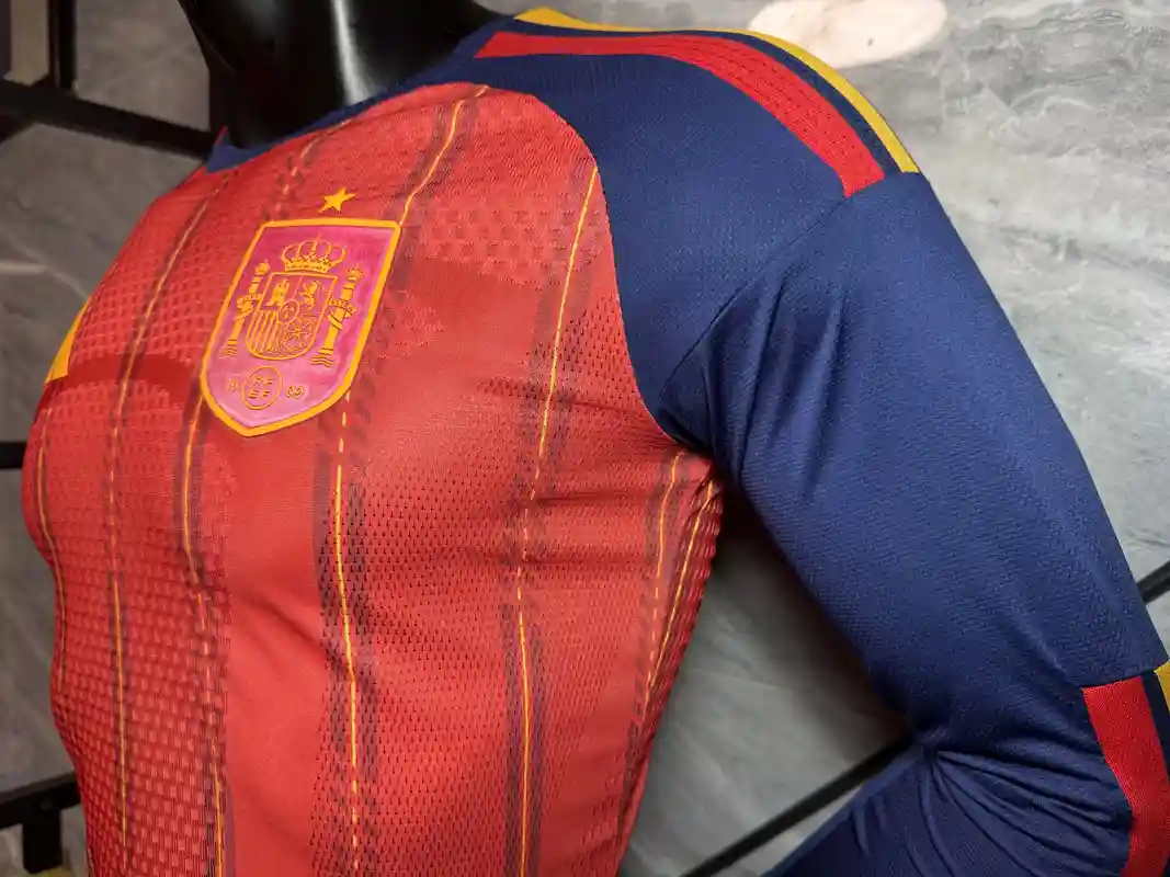 Maillot Espagne - Coupe du monde 2026/2027–Domicile- Manches Longues