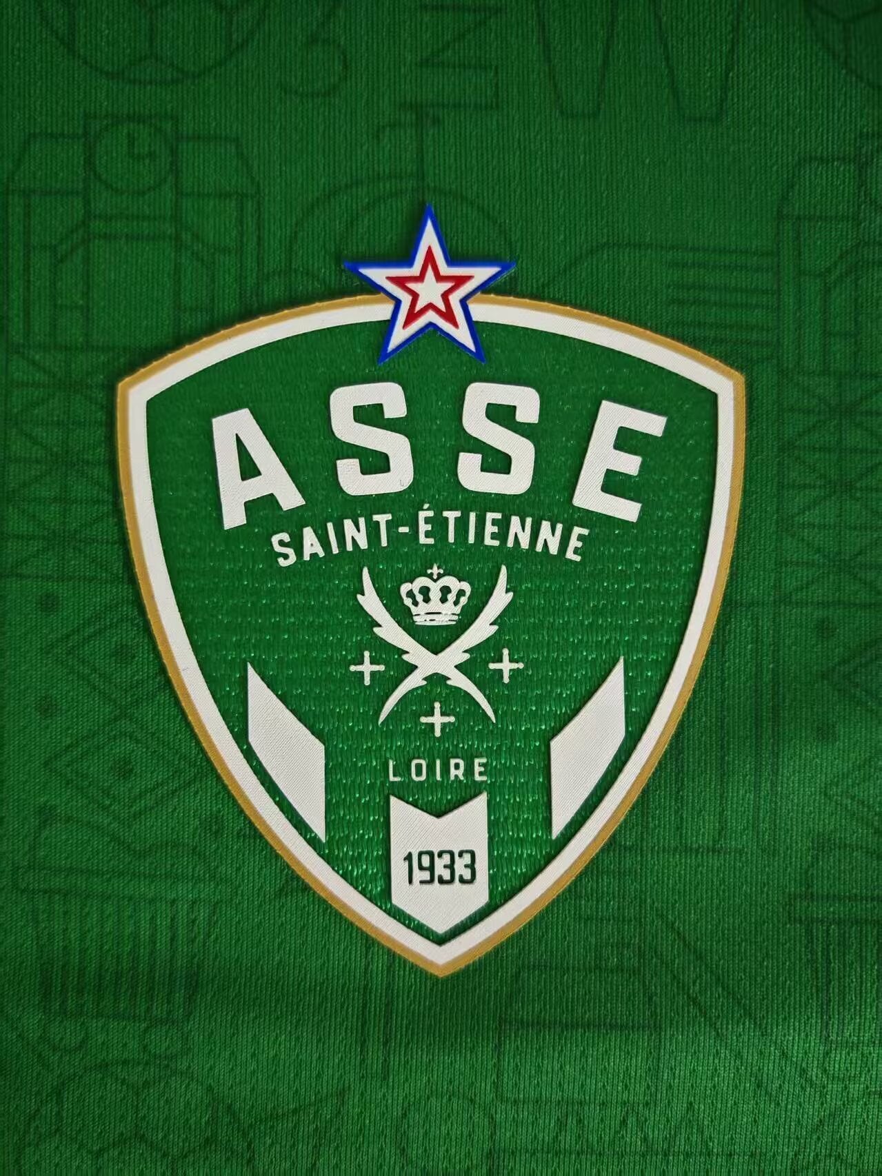 Maillot Saint-Étienne-2025/2026-Domicile  Hommes-Manches courtes-