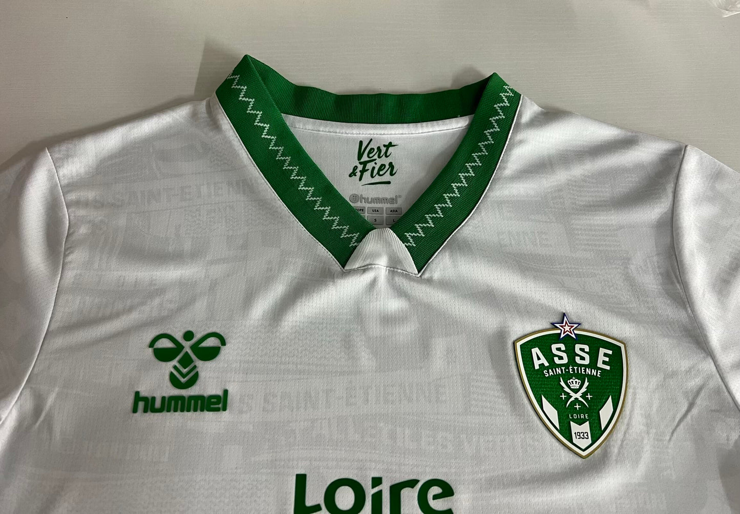 Maillot Saint-Étienne-2025/2026-extérieur  Hommes-Manches courtes-