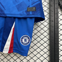 Ensemble Chelsea 2025/2026-Domicile – Ensemble Officiel – Maillot + Short-Ensemble Enfant et Adulte