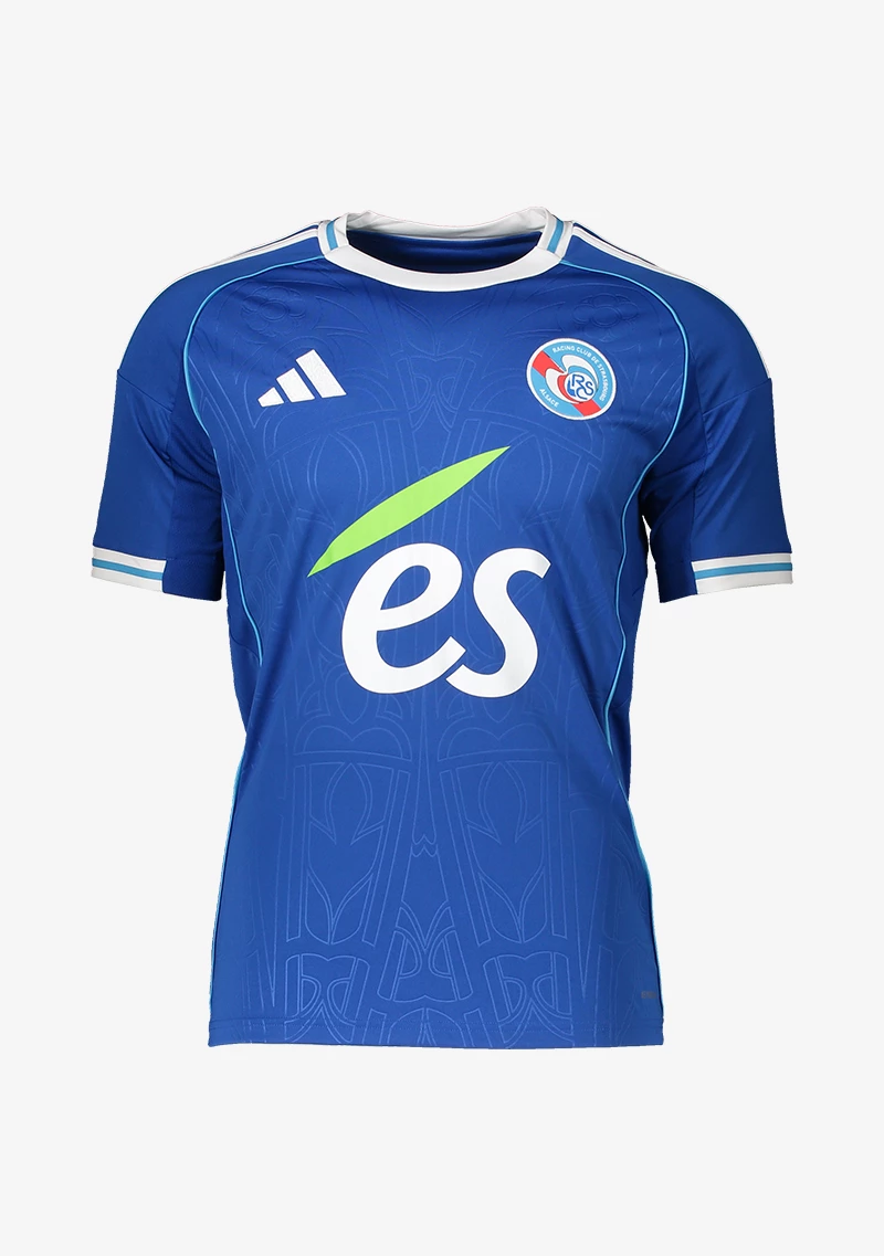 Maillot Strasbourg-2025/2026- Manches Courtes-Domicile-Hommes-Manches courtes