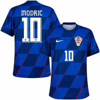 Maillot « Modric 10 »-Croatie Exterieur 2026/2027-Hommes-Manches courtes-Coupe du monde 2026