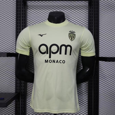 Maillots Monaco-2025/2026-Homme-Second Extérieur-Manches courtes-Or