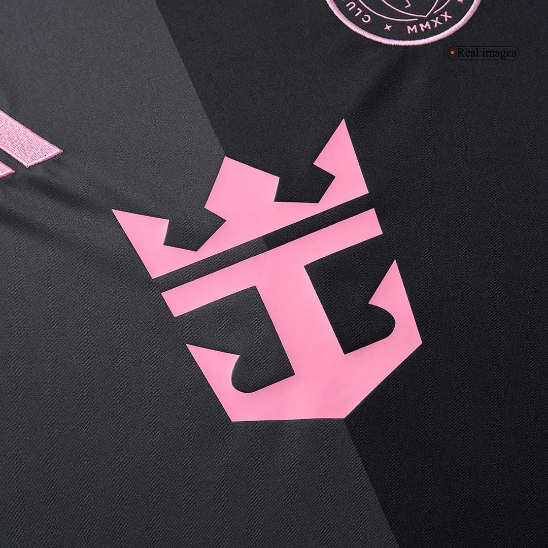 Ensemble Inter Miami 2025/2026 -Exterieur– Ensemble Officiel – Maillot + Short-Ensemble Enfant et Adulte