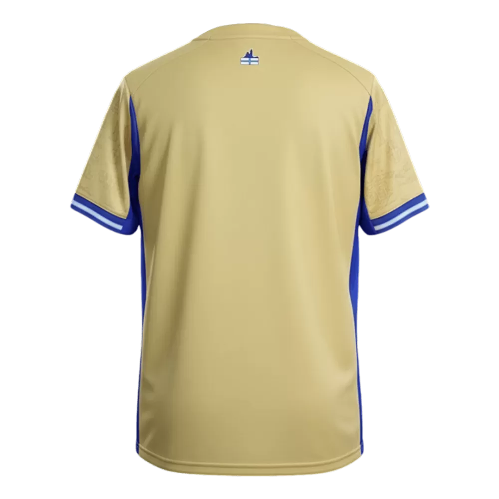 Maillot OM- 2025/2026-3em extérieur- Homme-manche courtes-Or- Olympique de Marseille