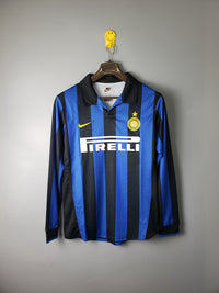 Maillot Inter Milan Rétro 98/99 Maillot  Domicile- Manche Longues