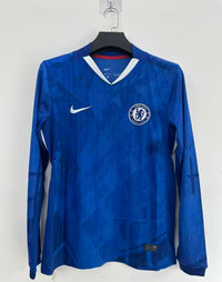 Maillots Chelsea FC-2025/2026-Homme-Domicile-Manches Longues-Blanc