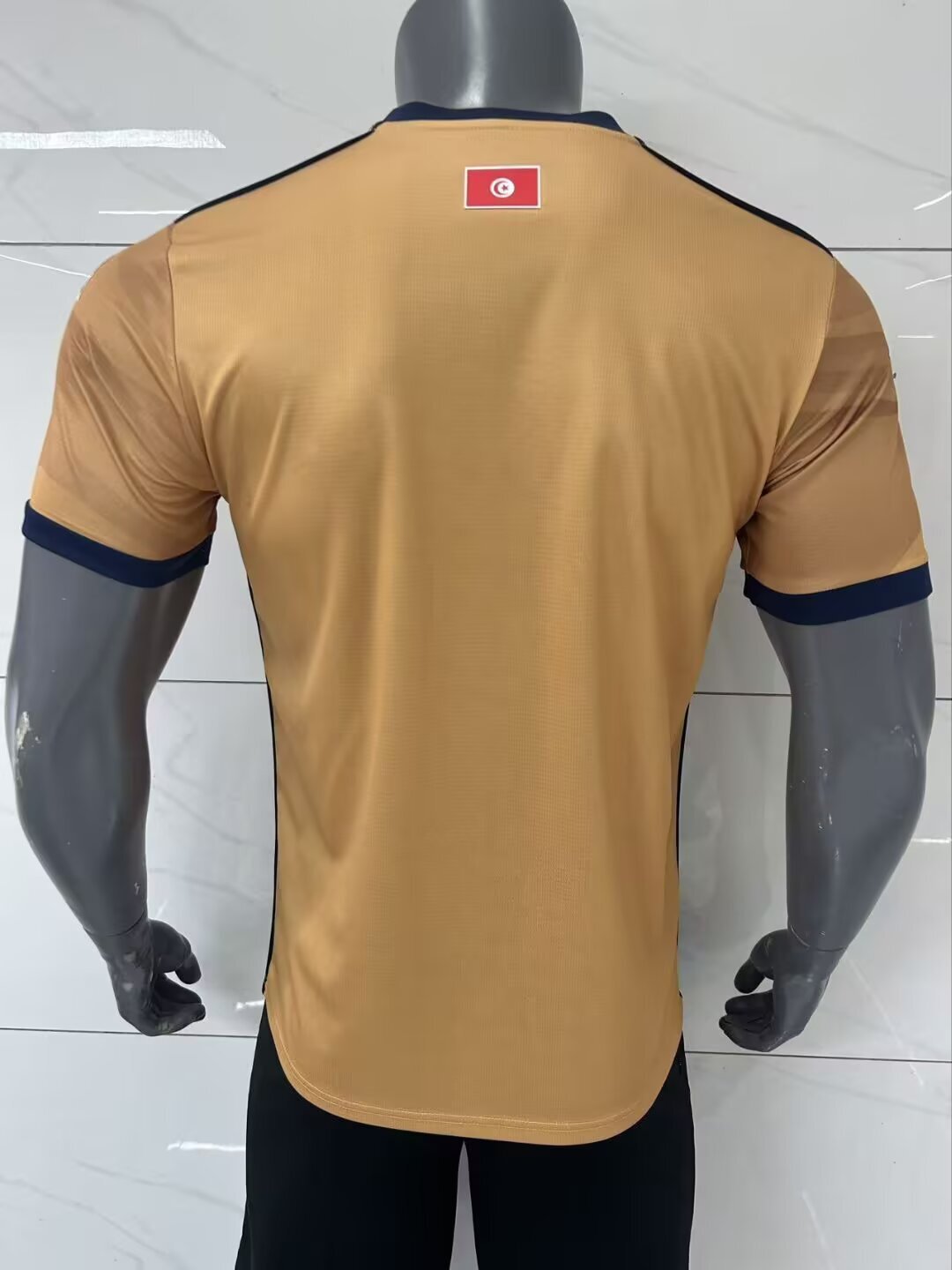 Maillot Tunisie-Coupe du monde 2026/2027–Second Extérieure - Manches Courtes