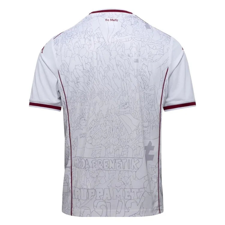 Maillot FC Metz -Exterieur-2025/2026-Manche courtes-Hommes-Manches courtes