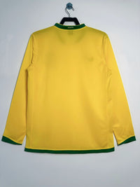 Maillot Brésil Rétro 2006 Maillot  Domicile- Manche Longues