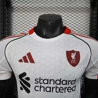 Maillots Liverpool FC 2025/2026 – Maillot Extérieur Homme (Blanc)