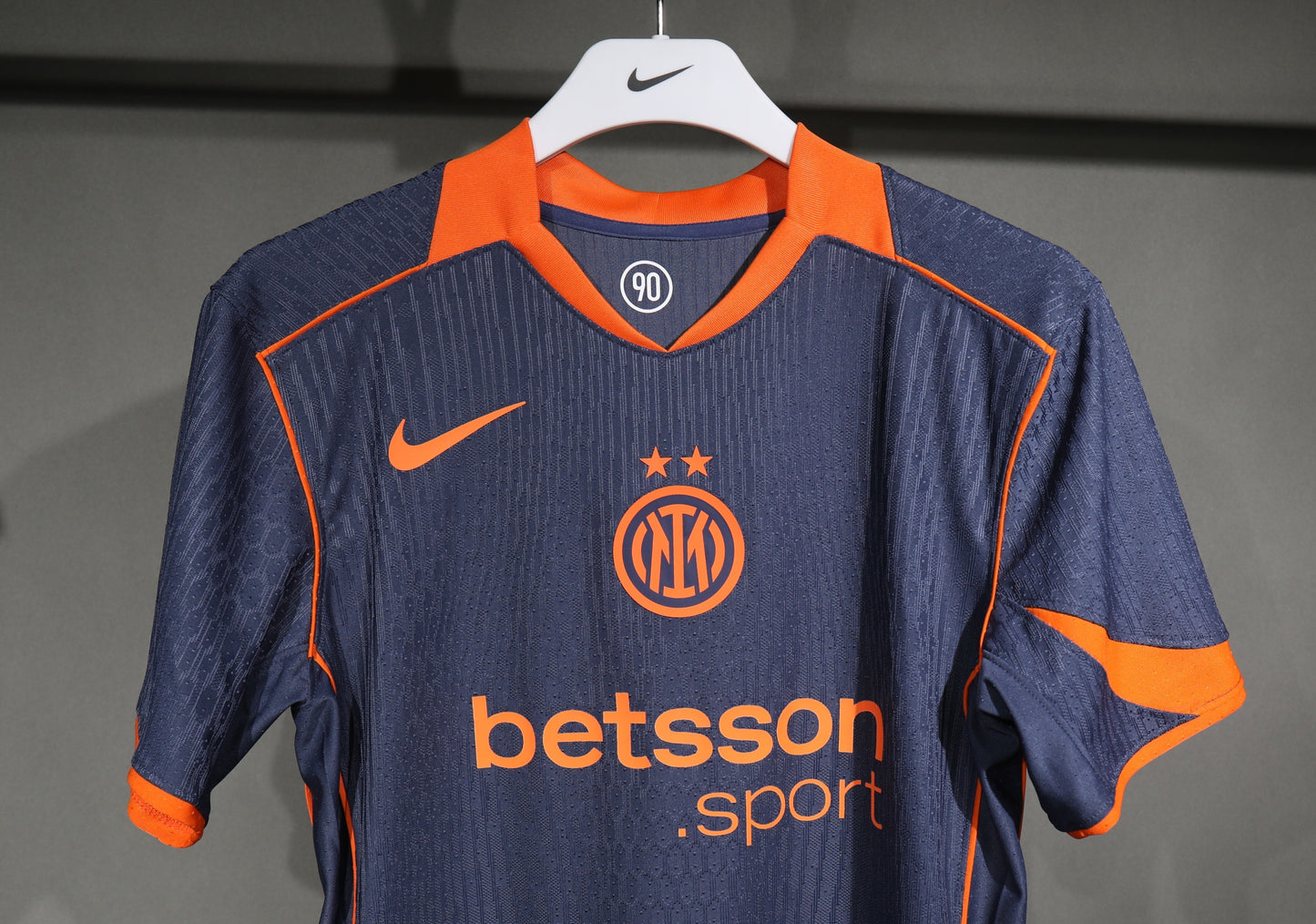 Maillot Inter Milan 2025/2026 –Second extérieur - Officiel-Manches Courtes-Hommes