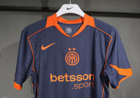 Maillot Inter Milan 2025/2026 –Second extérieur - Officiel-Manches Courtes-Hommes