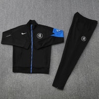 Ensemble Chelsea FC 2025/2026– Ensemble-Domicile- Homme-(Manches Longues,Noir et bleu