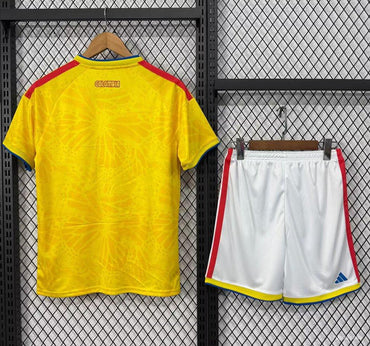 Ensemble Colombie Coupe du monde 2026/2027– Ensemble Officiel – Maillot + Short-Ensemble enfant