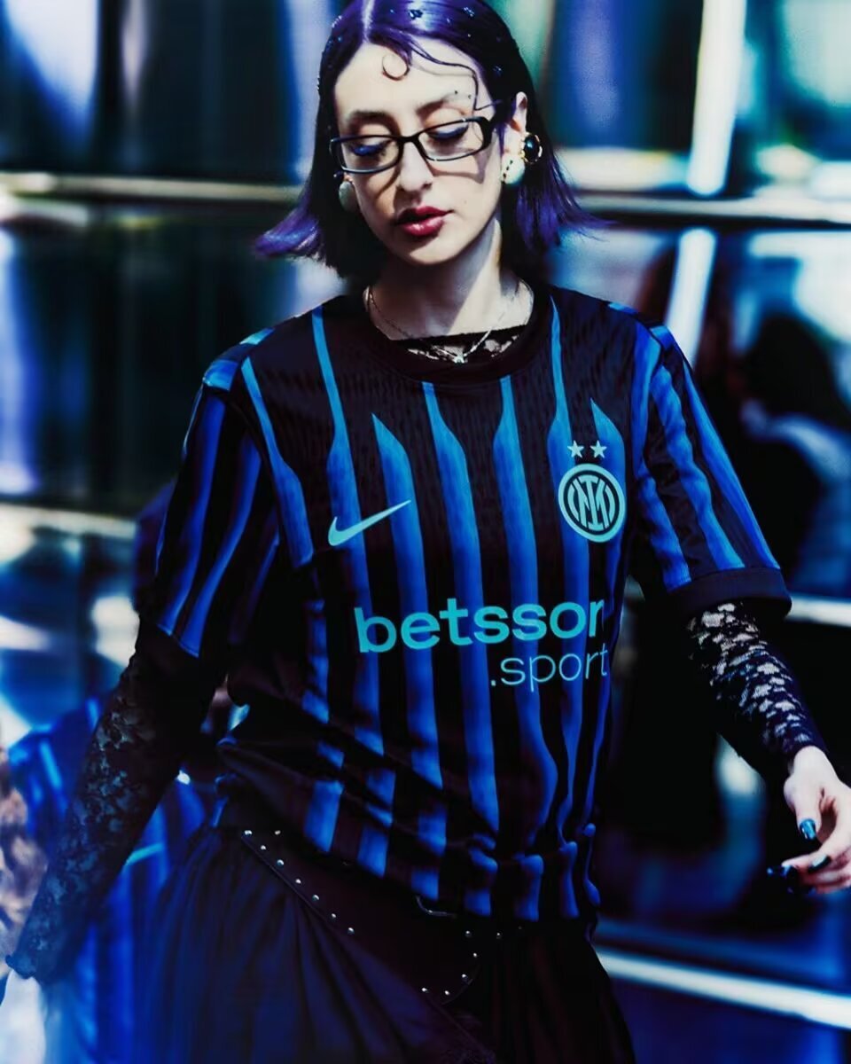 Maillot Inter Milan 2025/2026 –Domicile- Officiel-Manches Courtes-Hommes