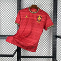Maillot Brésil 2025/2026  Edition Copa 25 Manches Courtes- Copa America- Rouge