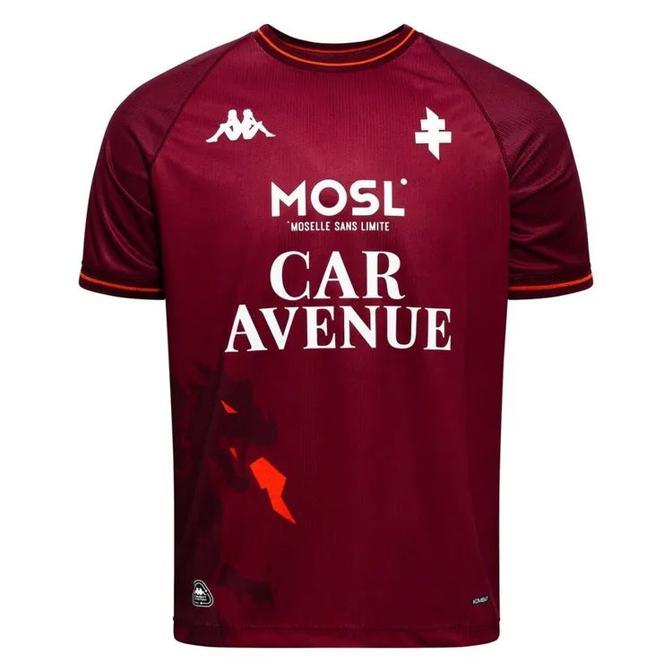 Maillot FC Metz -Domicile -2025/2026-Manche courtes-Hommes-Manches courtes