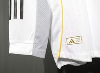 Maillot Real Madrid 2025/2026 – Domicile-Blanc-Manches Longues - Hommes